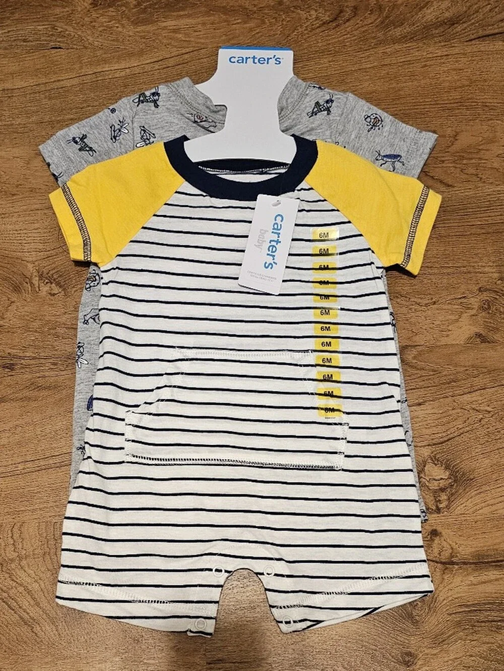 Carter's Short Sleeve Romper Set Of 2